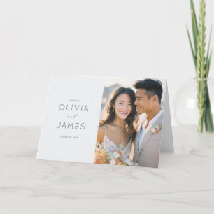 Invitación de boda elegante en escala de grises