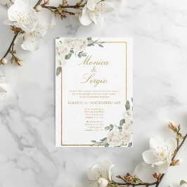 Invitación de Boda Elegante en Español