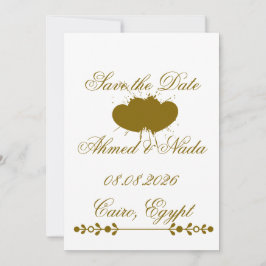 Invitación de boda Elegante Encaje Dorado para Gua