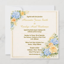 Invitación de Boda Elegante - Personalizable