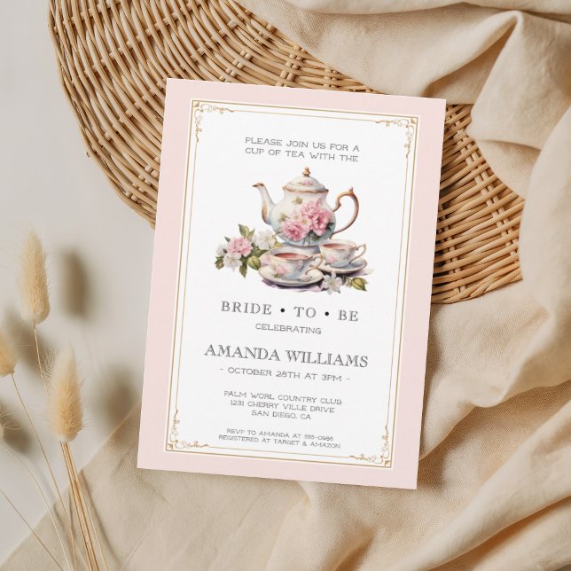 Invitación de boda elegante vintage para fiesta de (Subido por el creador)