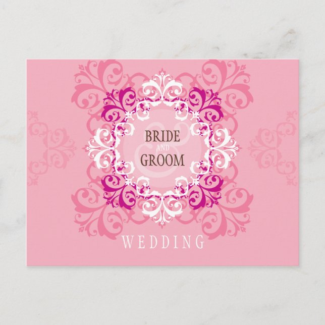INVITACIÓN DE BODA :: embellecer 2 (Anverso)
