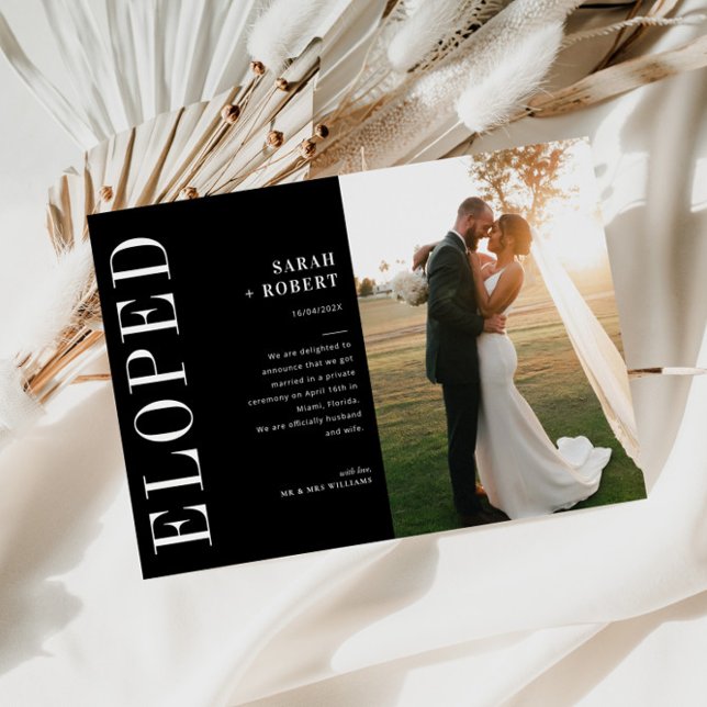 invitación de boda en blanco y negro (Subido por el creador)