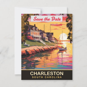 Invitación de boda en Charleston Carolina del Sur
