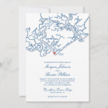 Invitación de boda en Edisto Beach | Edisto Island