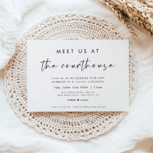 Invitación de Boda en el Tribunal
