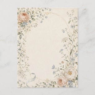 Invitación de boda en elegante estilo campestre fr