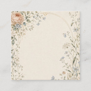 Invitación de boda en elegante estilo francés camp