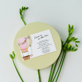 Invitación de Boda en Globo Aerostático