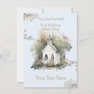Invitación de Boda en Iglesia