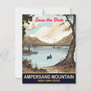 Invitación de boda en la montaña Ampersand Nueva Y