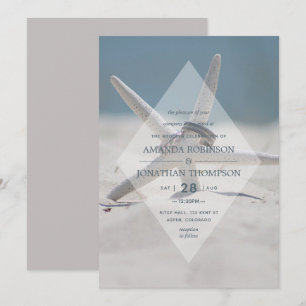 Invitación de Boda en la Playa