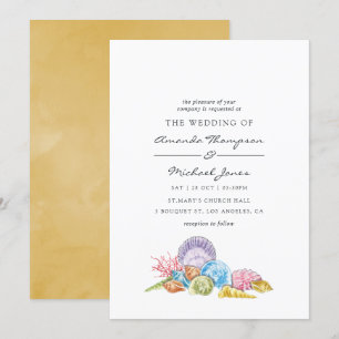 Invitación de Boda en la Playa