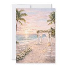 Invitación de boda en la playa de Punta Cana | Edi
