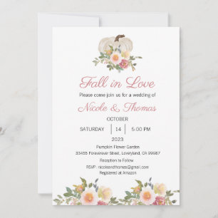 Invitación de Boda, Enamorarse Boda
