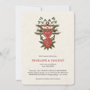 Invitación de Boda 'Eres Mi Ancla'