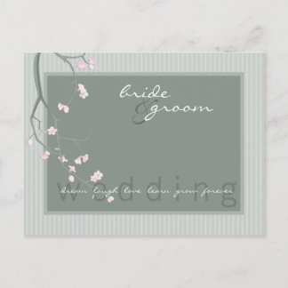 INVITACIÓN DE BODA :: floración de cerezo
