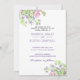 Invitación de Boda Floral