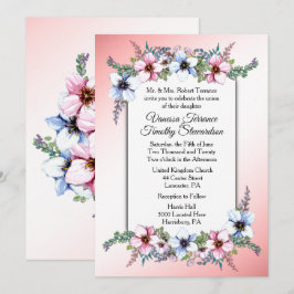 Invitación de Boda Floral