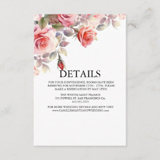 Invitación de Boda Floral Boho Blush