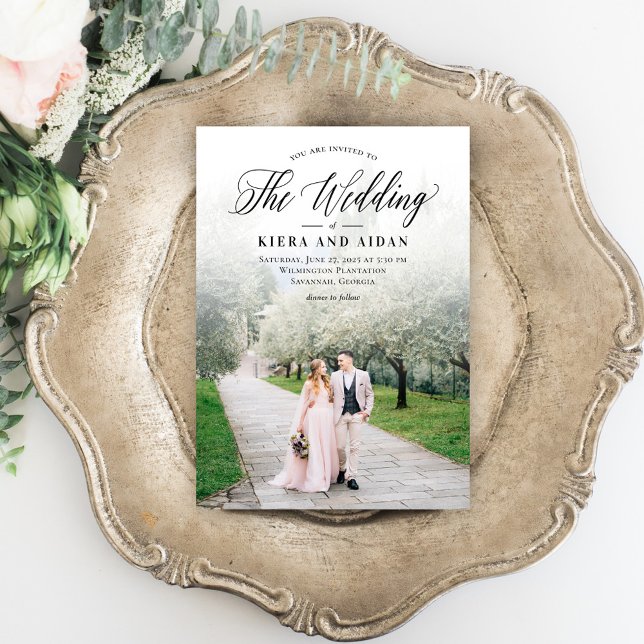 Invitación de Boda Foto Clásico para Siempre FCL (Subido por el creador)