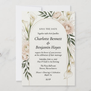 invitación de boda, guardar la fecha, toile azul,
