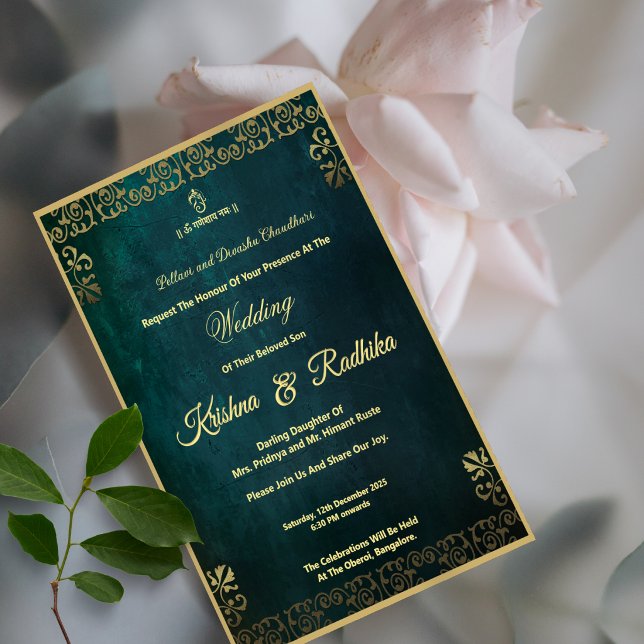 invitación de boda india (Subido por el creador)