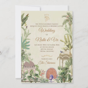 Invitación de boda india Boda hindú digital