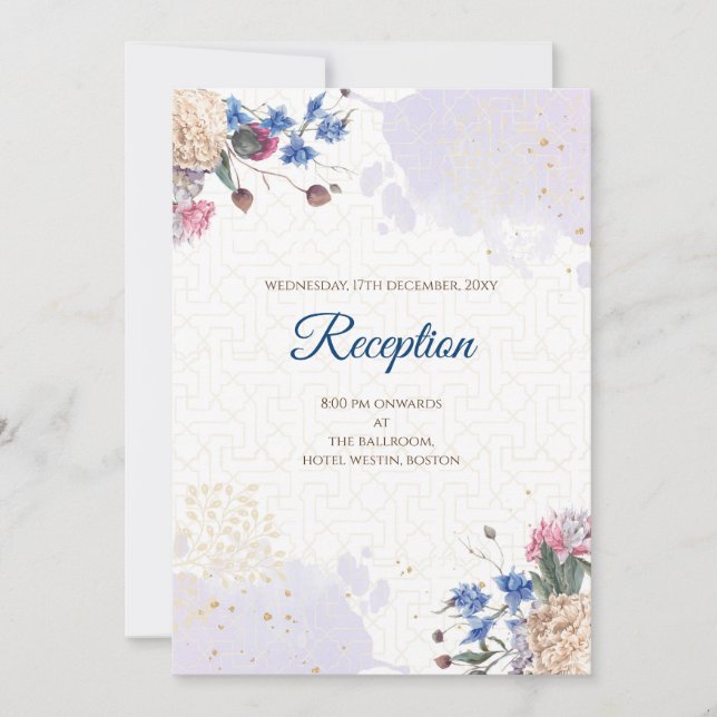 Invitación de boda india Boda hindú digital (Anverso)