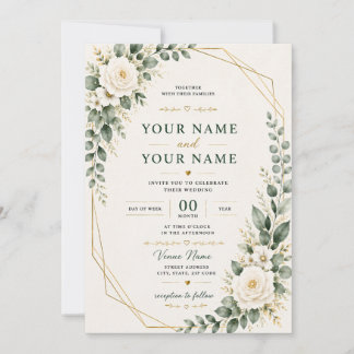 invitación de boda, invitación de boda elegante, f