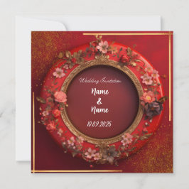 Invitación de boda islámica 