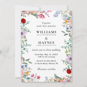 Invitación de Boda Jardín Secreto