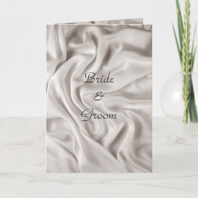 Invitación de Boda Juego de Boda Crema (Anverso)