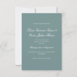 Invitación de Boda Juniper Rococo | Venus Fine Art