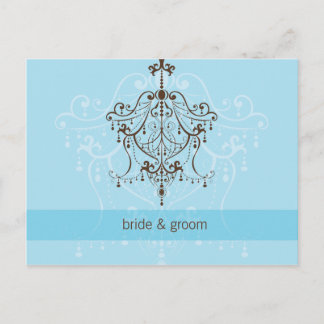 INVITACIÓN DE BODA :: lámpara de araña