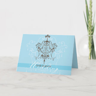INVITACIÓN DE BODA :: lámpara de araña