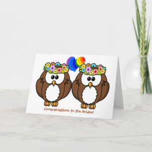 Invitación de boda lesbiana del orgullo de los