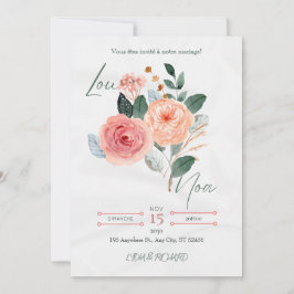 Invitación de Boda Minimalista Elegante