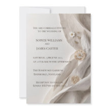 Invitación de boda minimalista elegante