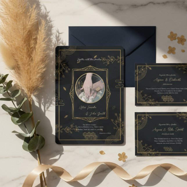 Invitación de Boda Minimalista Moderna - Elegante  (Subido por el creador)
