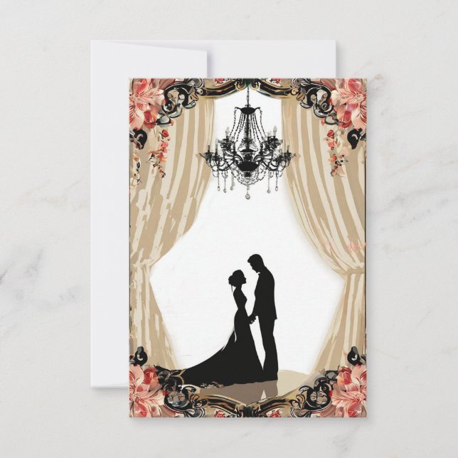 Invitación de Boda Moderna (Anverso)