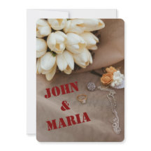 Invitación de Boda Moderna | Diseño Editable