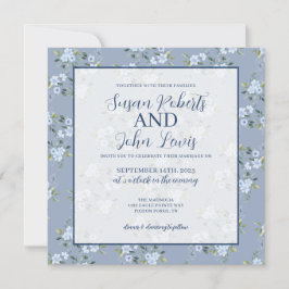 Invitación de boda moderna en negro y blanco