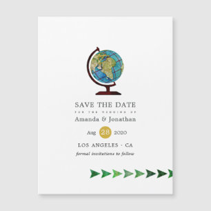 Invitación de boda para guardar en el pasaporte
