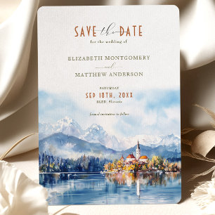 Invitación de boda para guardar la fecha de Bled E