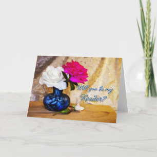 Invitación de boda para lector