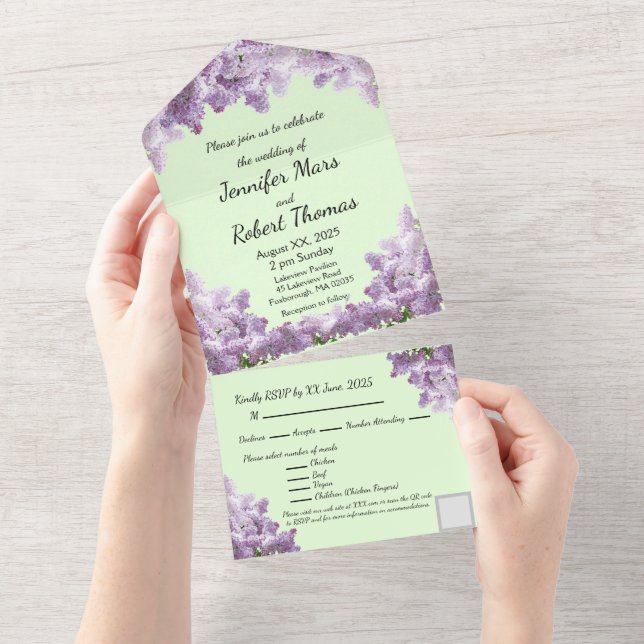 Invitación de boda para todos (desgarro)