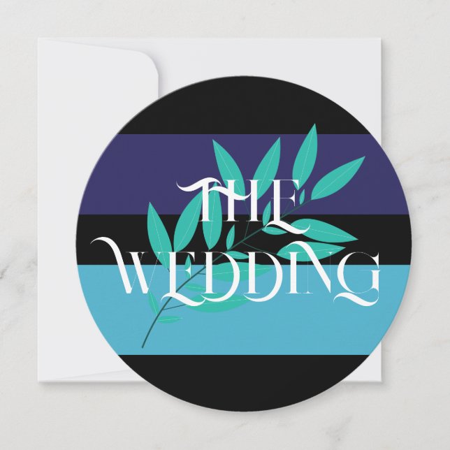 Invitación de boda para todos (Anverso)