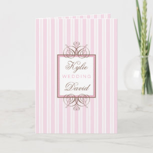 INVITACIÓN DE BODA :: parís stripe
