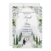 Invitación de boda personalizable